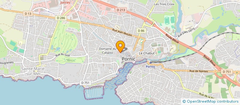 localisation de l'entreprise ASS RELAIS D'ECHANGES ET DE SOLIDARITE à PORNIC