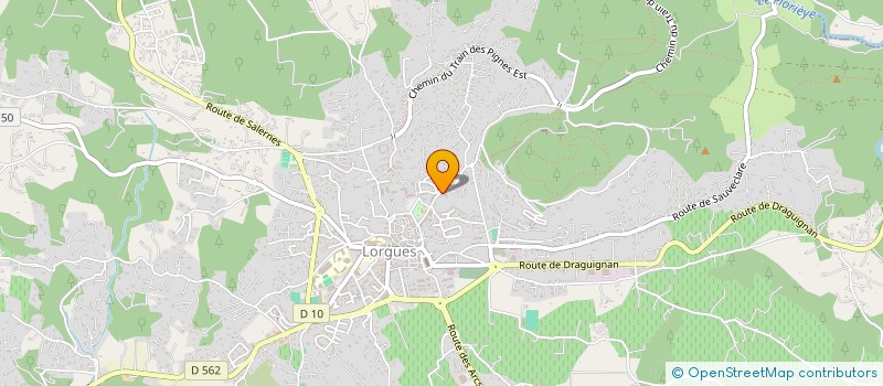 localisation de l'entreprise ASS RELARS MAISON DE RETRAITE ET REPOS à LORGUES