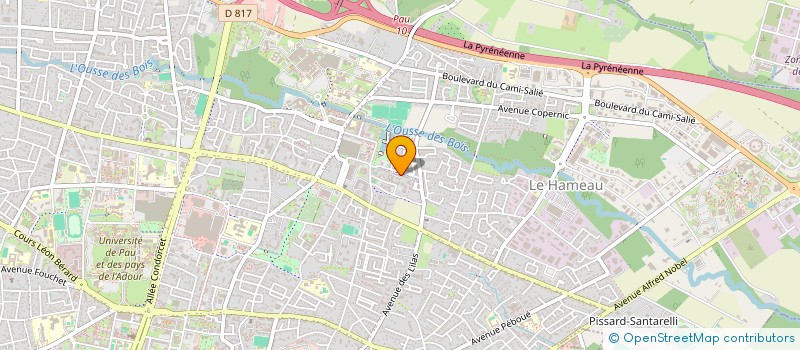 localisation de l'entreprise ASS RELATIONS CULTU FRANCO-MAROCAINES à PAU