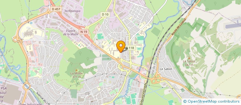 localisation de l'entreprise ASS RELATIONS TECHNICO COMMERCIALES  VESOUL