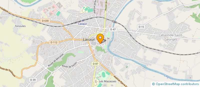 localisation de l'entreprise ASS RELAXE A CORPS à LAVAUR