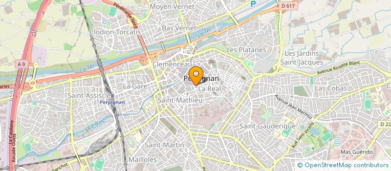 localisation de l'entreprise ASS RENCONTRE ACTIVE à PERPIGNAN