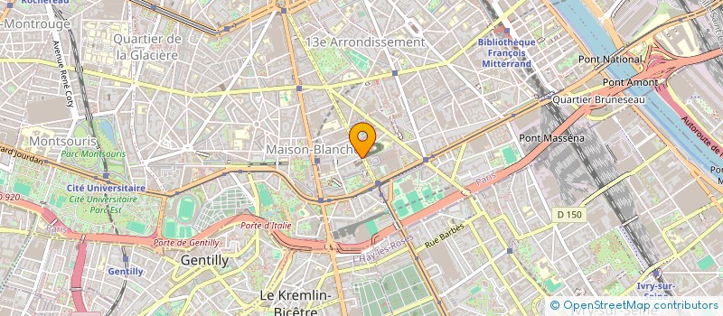 localisation de l'entreprise ASS  RENCONTRE ET CULTURE FRANCO-ASIATIQ  PARIS