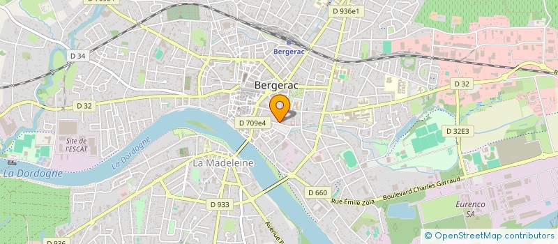 localisation de l'entreprise ASS RENCONTRES ET RELATIONS HUMAINES à BERGERAC
