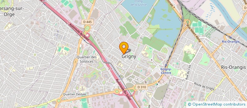 localisation de l'entreprise ASS RENCONTRES LOISIRS VACANCES PROJETS à GRIGNY