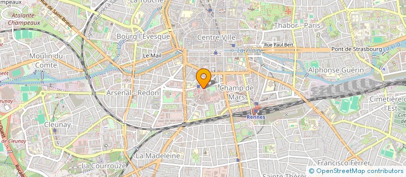 localisation de l'entreprise ASS RENNES MULTI SERVICES  RENNES