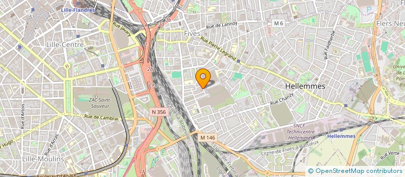localisation de l'entreprise ASS RENOUV TERRIL ANIM BASSIN ARTOIS ND à LILLE