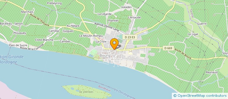localisation de l'entreprise ASS RENOUVEAU CITOYEN HUMANISTE ECOLOGIQUE à BOURG