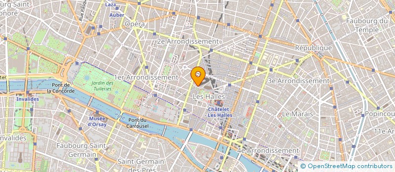 localisation de l'entreprise ASS REP D EMPRUNTEURS à PARIS