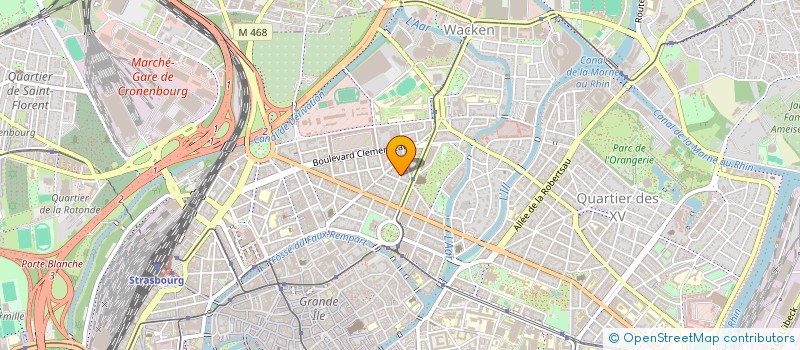 localisation de l'entreprise ASS REPERES à STRASBOURG