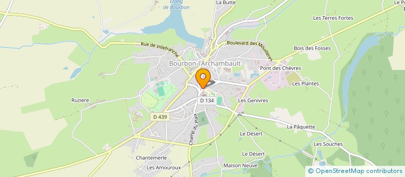 localisation de l'entreprise ASS REPUBLIC EXPANSION CANTON BOURBON à BOURBON-L'ARCHAMBAULT