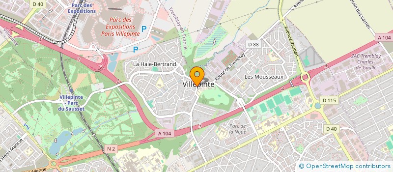 localisation de l'entreprise ASS REPUBLICAINE DES ANCIENS COMBATTANTS ET VICTIMES DE GUERRE........ à VILLEPINTE
