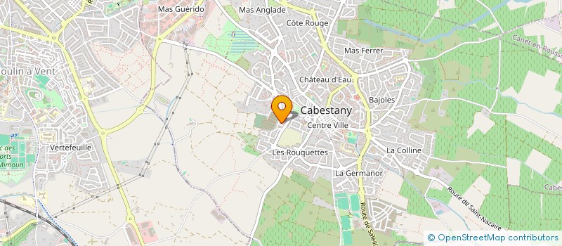 localisation de l'entreprise ASS REPUBLICAINE DES ANCIENS COMBATTANTS ET VICTIMES DE GUERRE SECTION DE CABESTANY à CABESTANY