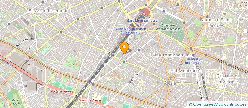 localisation de l'entreprise ASS RESEAU DE SANTE DE PARIS RIVE GAUCHE  PARIS