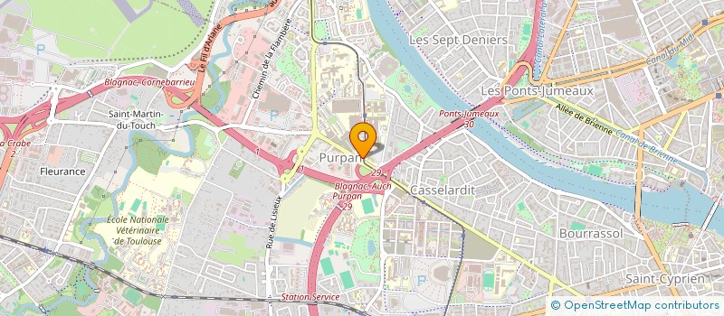 localisation de l'entreprise ASS RESEAU PERINATALITE MIDI PYRENEES à TOULOUSE