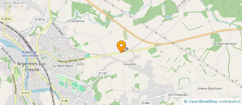 localisation de l'entreprise ASS RESEAUX INFORMATIQUES POUR GAMERS à SAINT-MARCEL
