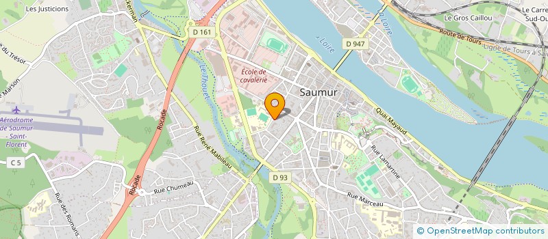 localisation de l'entreprise ASS RESIDENCE SERVICE ST LOUIS à SAUMUR