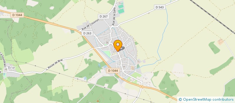 localisation de l'entreprise ASS RESIDENTS DES FAMILLES DES RESIDENTS DES PERSONNELS  CREPY