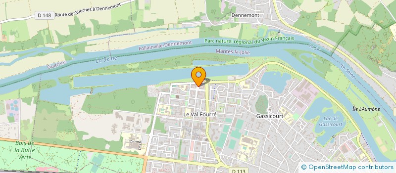 localisation de l'entreprise ASS RESSORTIS SENEGALAIS EN FRANCE  MANTES-LA-JOLIE