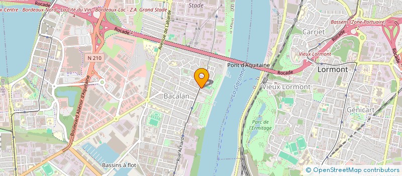 localisation de l'entreprise ASS RESSORTISSANTS DE DIONEWAR EN FRANCE à BORDEAUX