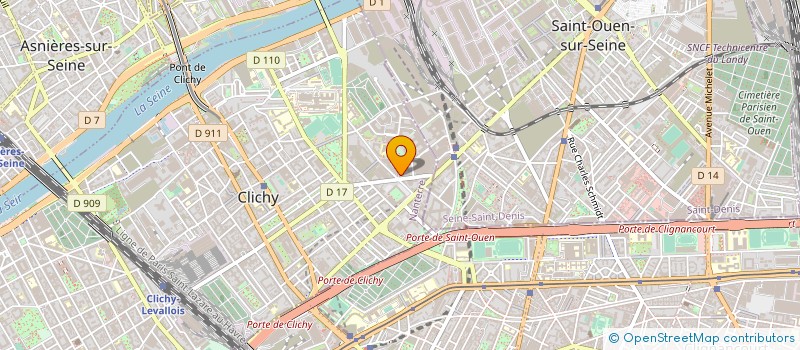 localisation de l'entreprise ASS RESSORTISSANTS QUARTIER DE SORINGHO SEBBE EST à CLICHY
