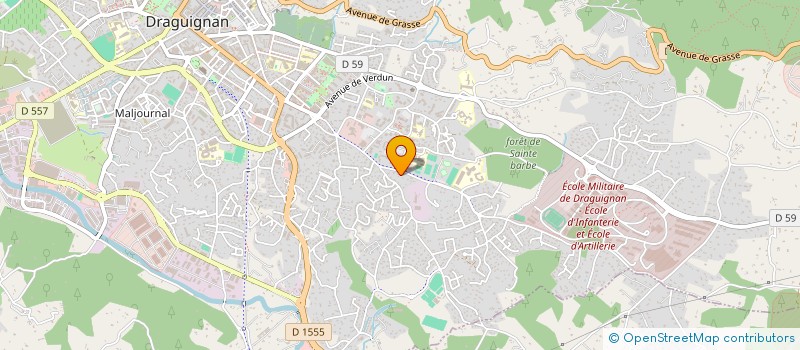 localisation de l'entreprise ASS  REST ADMIN DES PTT DE DRAGUIGNAN  DRAGUIGNAN