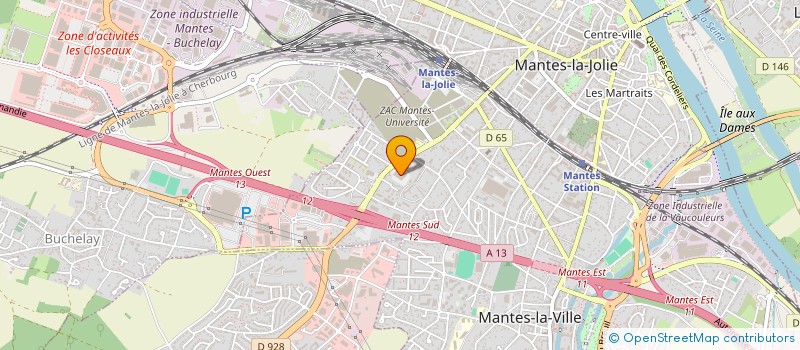 localisation de l'entreprise ASS REST INTERENTRE SITE SULZER à MANTES-LA-VILLE