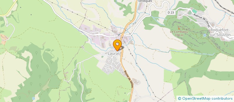 localisation de l'entreprise ASS REST SCOLAIRE ECOLE ROQUEFORT à ROQUEFORT-SUR-SOULZON