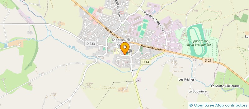 localisation de l'entreprise ASS RESTAUMIDI à MESLAY-DU-MAINE