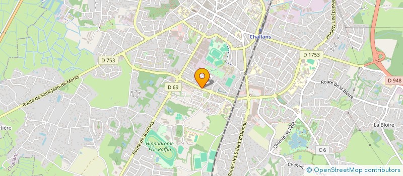 localisation de l'entreprise ASS RESTAUR ADMINI HOTEL IMPOTS CHALLANS à CHALLANS
