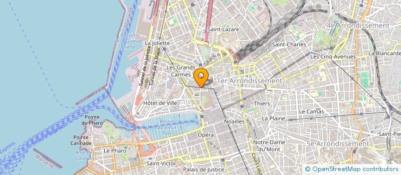 localisation de l'entreprise ASS RESTAUR ADMINIST PERSON PTT MARSEILL à MARSEILLE