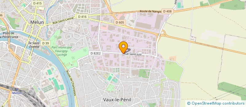 localisation de l'entreprise ASS RESTAUR INTER- ENTREP VAUX LE PENIL à VAUX-LE-PENIL