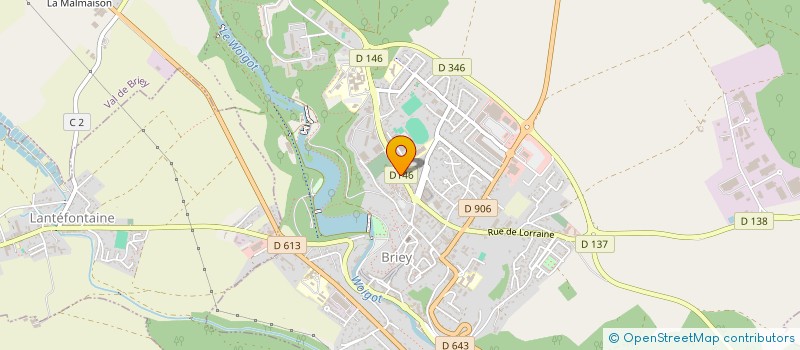 localisation de l'entreprise ASS RESTAURANT ADMINIST SERVICES FISCAUX à VAL DE BRIEY
