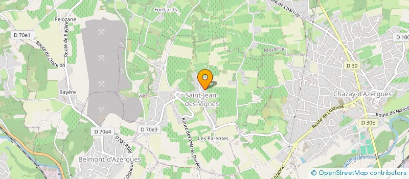 localisation de l'entreprise ASS RESTAURANT D'ENFANTS BELMONT à BELMONT D'AZERGUES