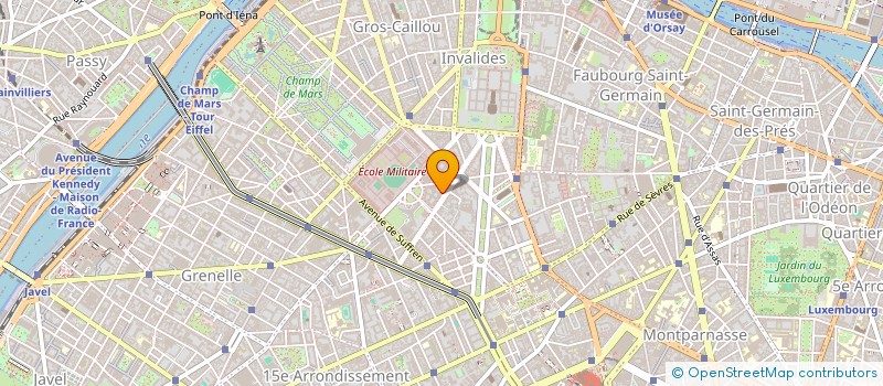 localisation de l'entreprise ASS RESTAURANT MINISTERE PTT à PARIS