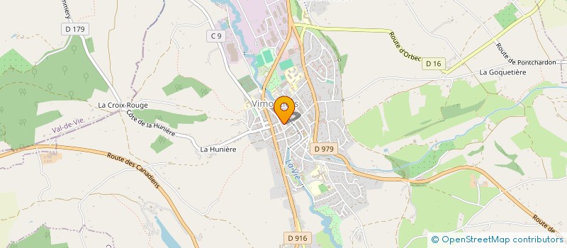 localisation de l'entreprise ASS RESTAURANTS ECOLES PUBLIQUES à VIMOUTIERS