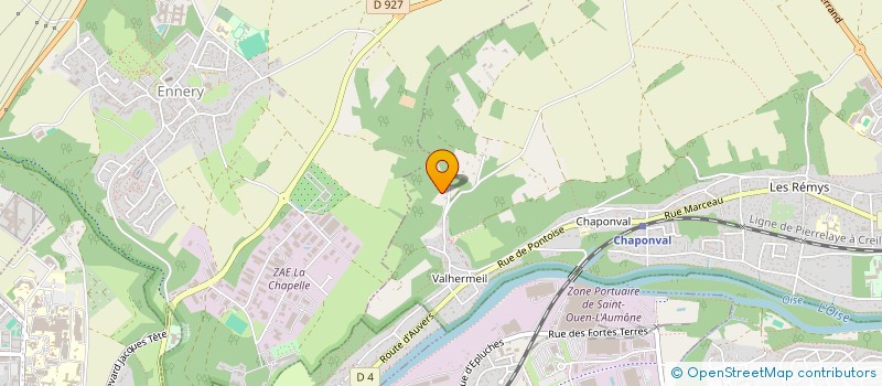 localisation de l'entreprise ASS RESTLESS  AUVERS SUR OISE