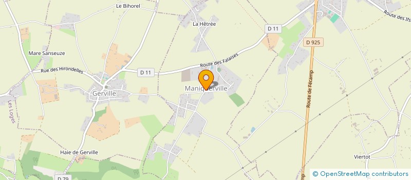 localisation de l'entreprise ASS RETRAITES ET AMIS DE MANIQUERVILLE  MANIQUERVILLE