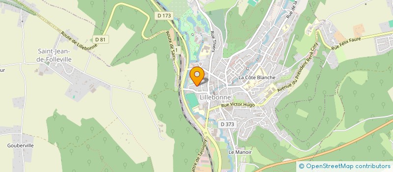 localisation de l'entreprise ASS RETRAITES PERSONNE AGEE LILLEBONNE à LILLEBONNE