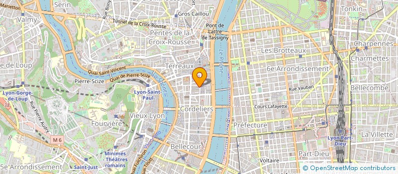 localisation de l'entreprise ASS RETRAITES SOC LYONNAISE DE BANQUE à LYON
