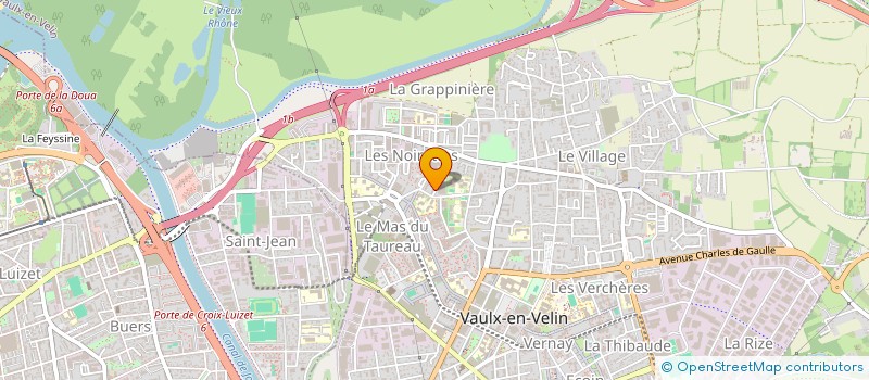 localisation de l'entreprise ASS REUNIONNAISE ANIMATION LOISIRS  VAULX-EN-VELIN