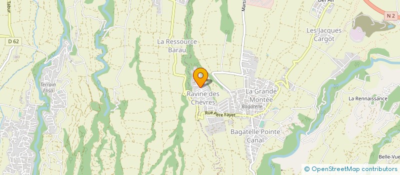 localisation de l'entreprise ASS REUNIONNAISE EMPLOI & ENVIRONNEMENT à SAINTE SUZANNE