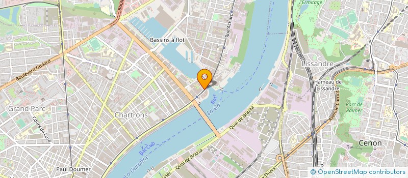 localisation de l'entreprise ASS REVOLVE AIR à BORDEAUX