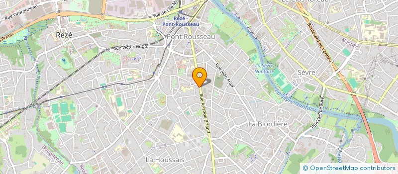 localisation de l'entreprise ASS REZE AXE SUD à REZE