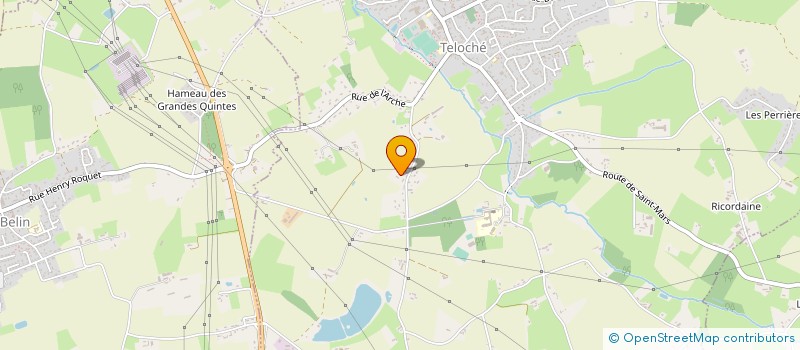 localisation de l'entreprise ASS RG SPORT SYSTEME  TELOCHE