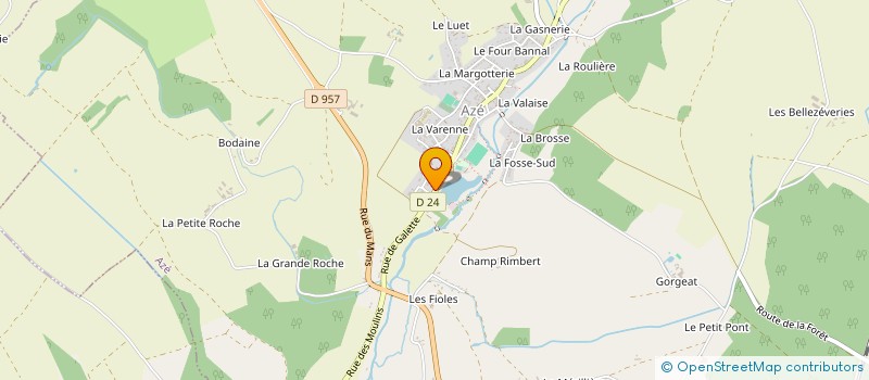 localisation de l'entreprise ASS RIBAMBELLES ET COMPAGNIE  AZE