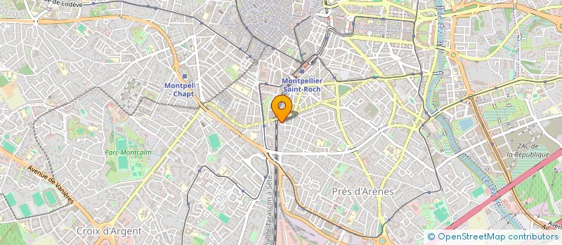 localisation de l'entreprise ASS RIEN DE SPECIAL à MONTPELLIER