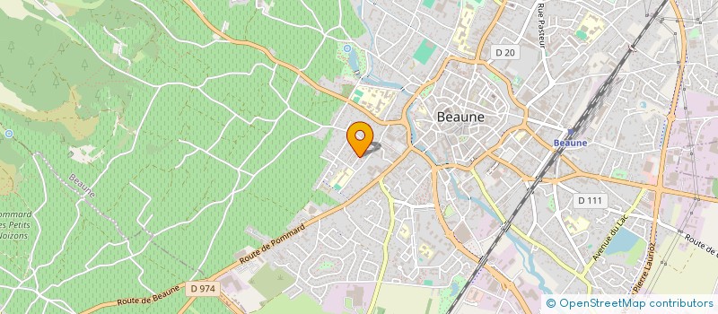 localisation de l'entreprise ASS  RIVE GAUCHE à BEAUNE
