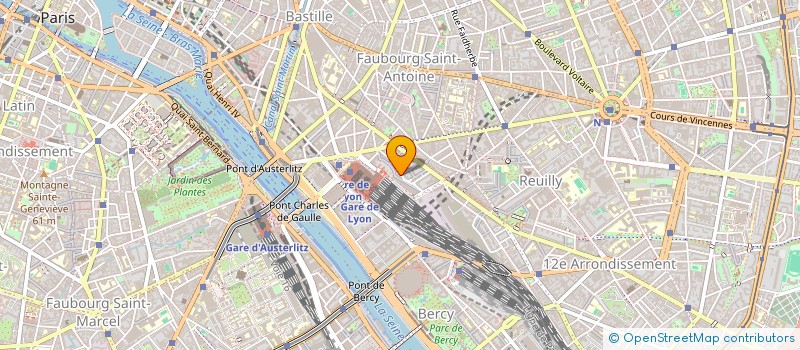 localisation de l'entreprise ASS RIVERAINS DE LA PLACE HENRI FRENAY  PARIS