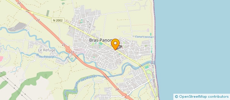 localisation de l'entreprise ASS RIVIERE DES ROCHES à BRAS-PANON